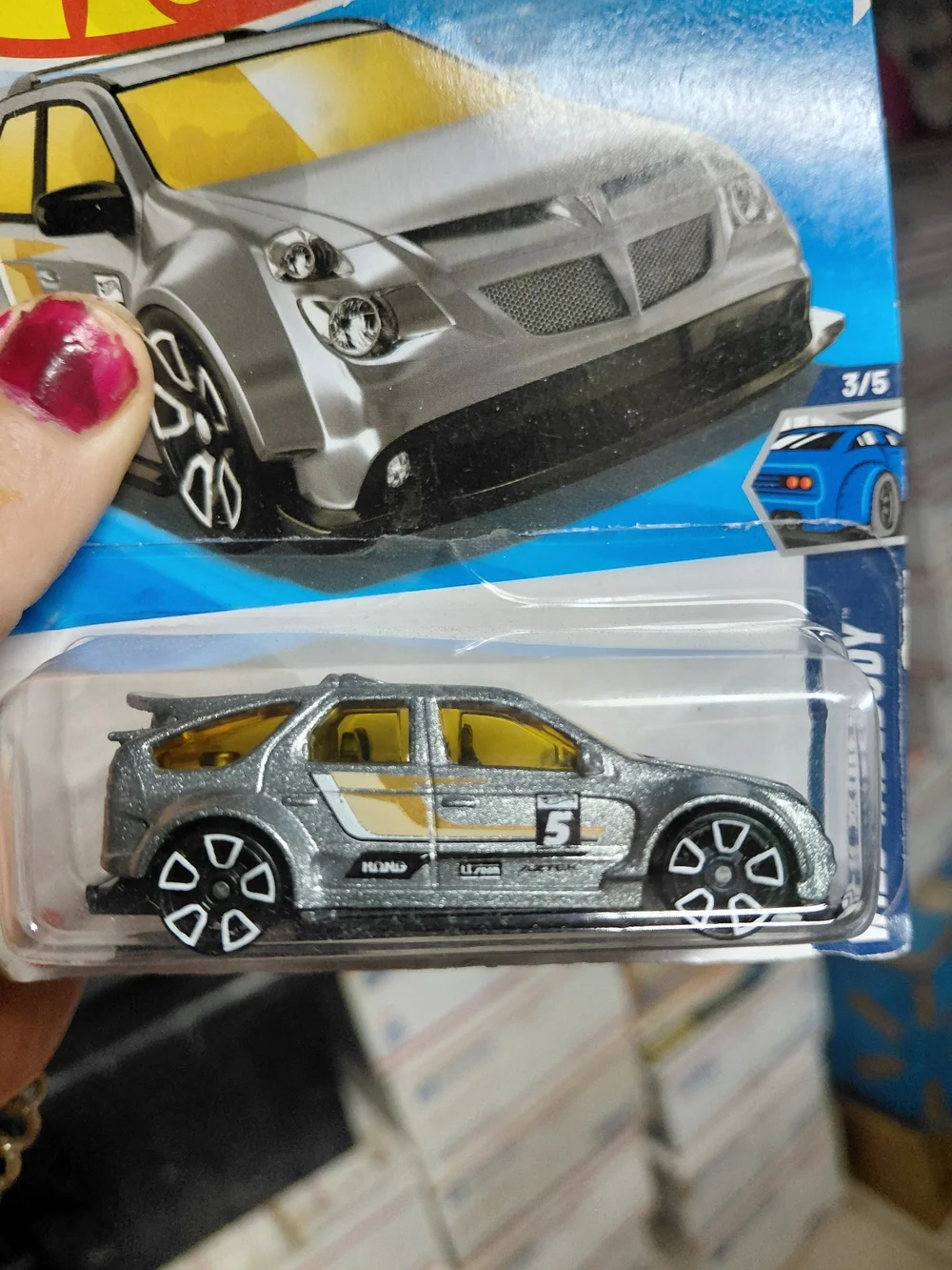 2025 Hot Wheels Mainline Pontiac Aztek Custom (Number 205/250, Wild Widebody 3/5